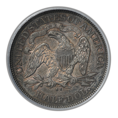 1875-CC Liberty Seated Half Dollar 50C PCGS XF45