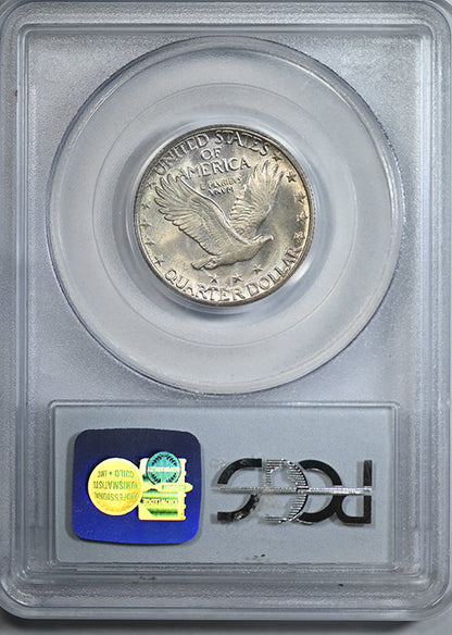 1928-S Standing Liberty Quarter 25C PCGS MS65