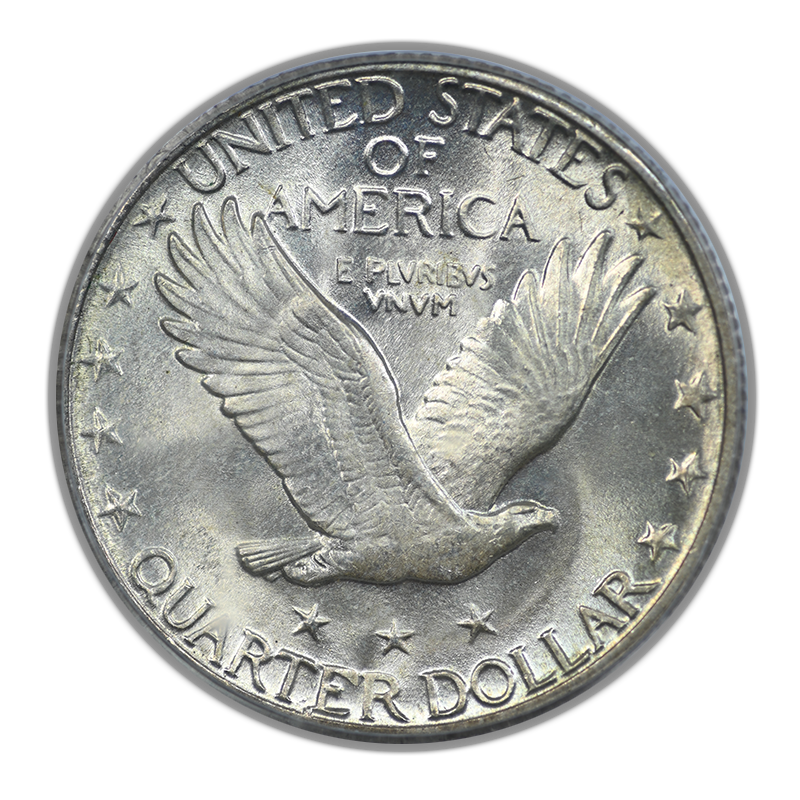 1928-S Standing Liberty Quarter 25C PCGS MS65