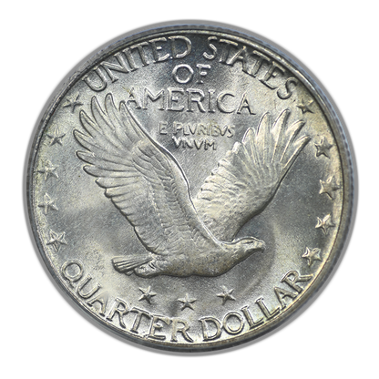 1928-S Standing Liberty Quarter 25C PCGS MS65