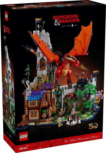 21348 - Dungeons & Dragons: Red Dragon's Tale - EMPTY BOX ONLY