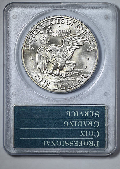 1974-S Silver Eisenhower Ike Dollar $1 PCGS Rattler MS67 CAC