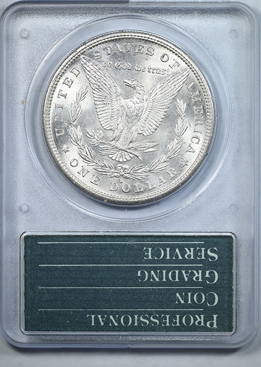 1882-S Morgan Dollar $1 PCGS Rattler MS65 CAC