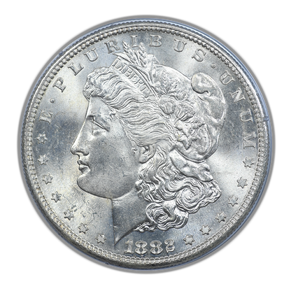 1882-S Morgan Dollar $1 PCGS Rattler MS65 CAC