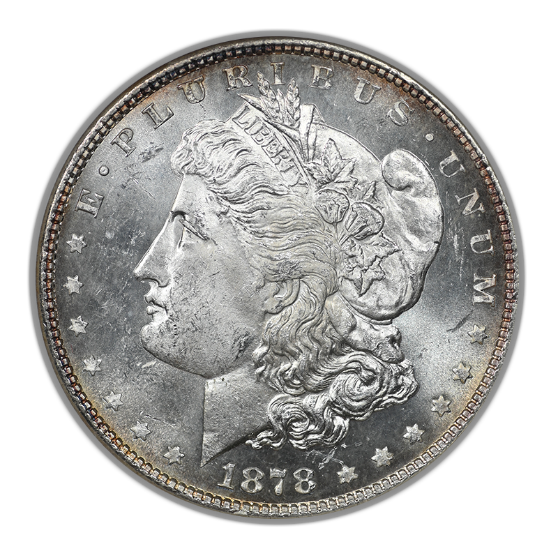 1878 7TF Reverse of 1878 Morgan Dollar $1 NGC Fatty MS63DPL - Deep Mirror Prooflike