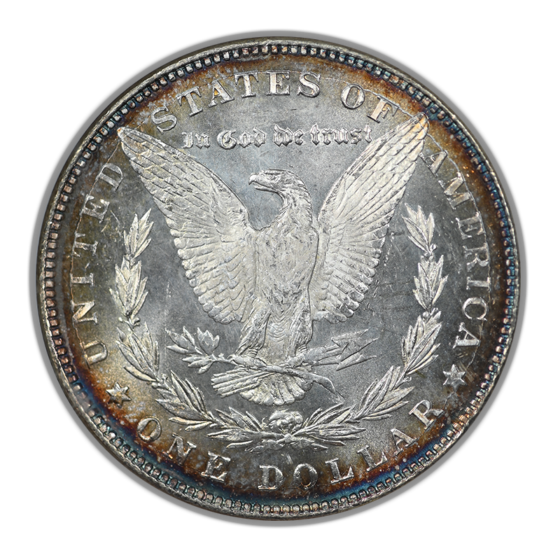 1878 7TF Reverse of 1878 Morgan Dollar $1 NGC Fatty MS63DPL - Deep Mirror Prooflike
