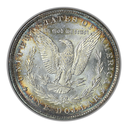1884-O Morgan Dollar $1 NGC Fatty MS64 CAC - TONED!
