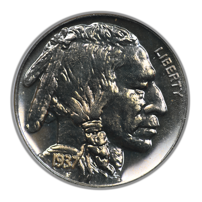 1937 Proof Buffalo Nickel 5C NGC Fatty PF66 CAC