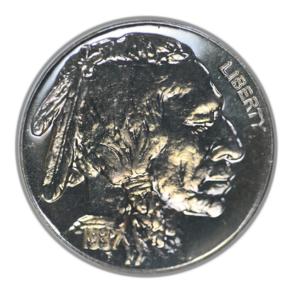 1937 Proof Buffalo Nickel 5C NGC Fatty PF66 CAC
