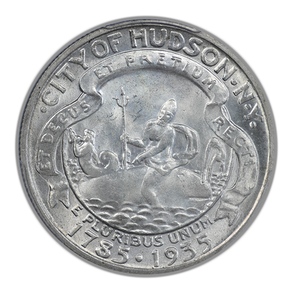 1935 Hudson Classic Commemorative Half Dollar 50C PCGS MS64