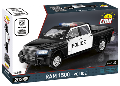 COBI DODGE Ram 1500 Police Truck: Set #24608
