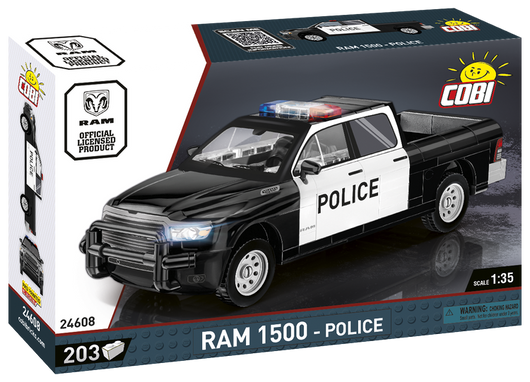 COBI DODGE Ram 1500 Police Truck: Set #24608