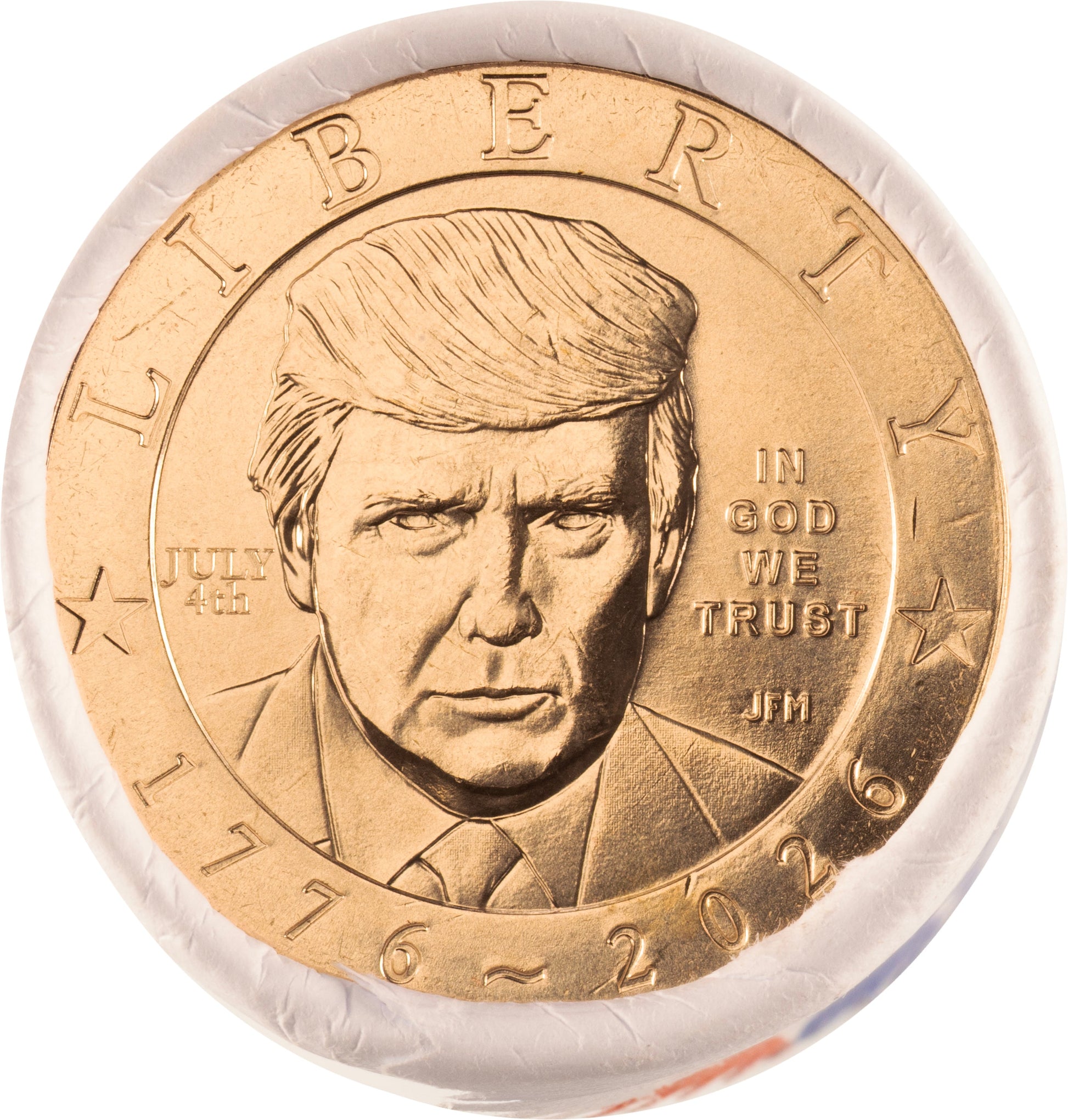 2026 President Donald J. Trump Semiquincentennial July 4th Privy End Roll