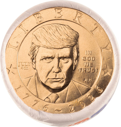 2026 President Donald J. Trump Semiquincentennial July 4th Privy End Roll