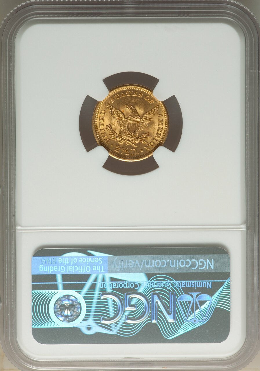 1904 $2.50 NGC Liberty Quarter Eagle NGC MS64+