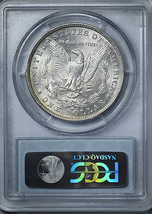 1882-O/S Morgan Dollar $1 PCGS MS62 - Strong