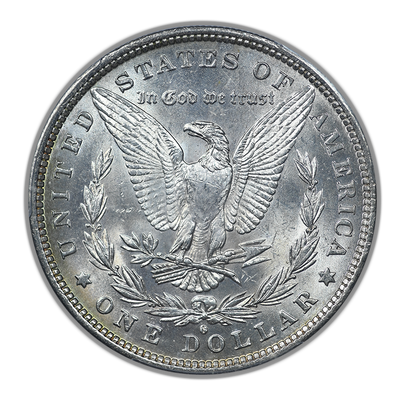 1882-O/S Morgan Dollar $1 PCGS MS62 - Strong