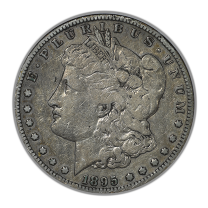 1895-S Morgan Dollar $1 ANACS Soapbox VF20