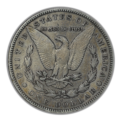 1895-S Morgan Dollar $1 ANACS Soapbox VF20