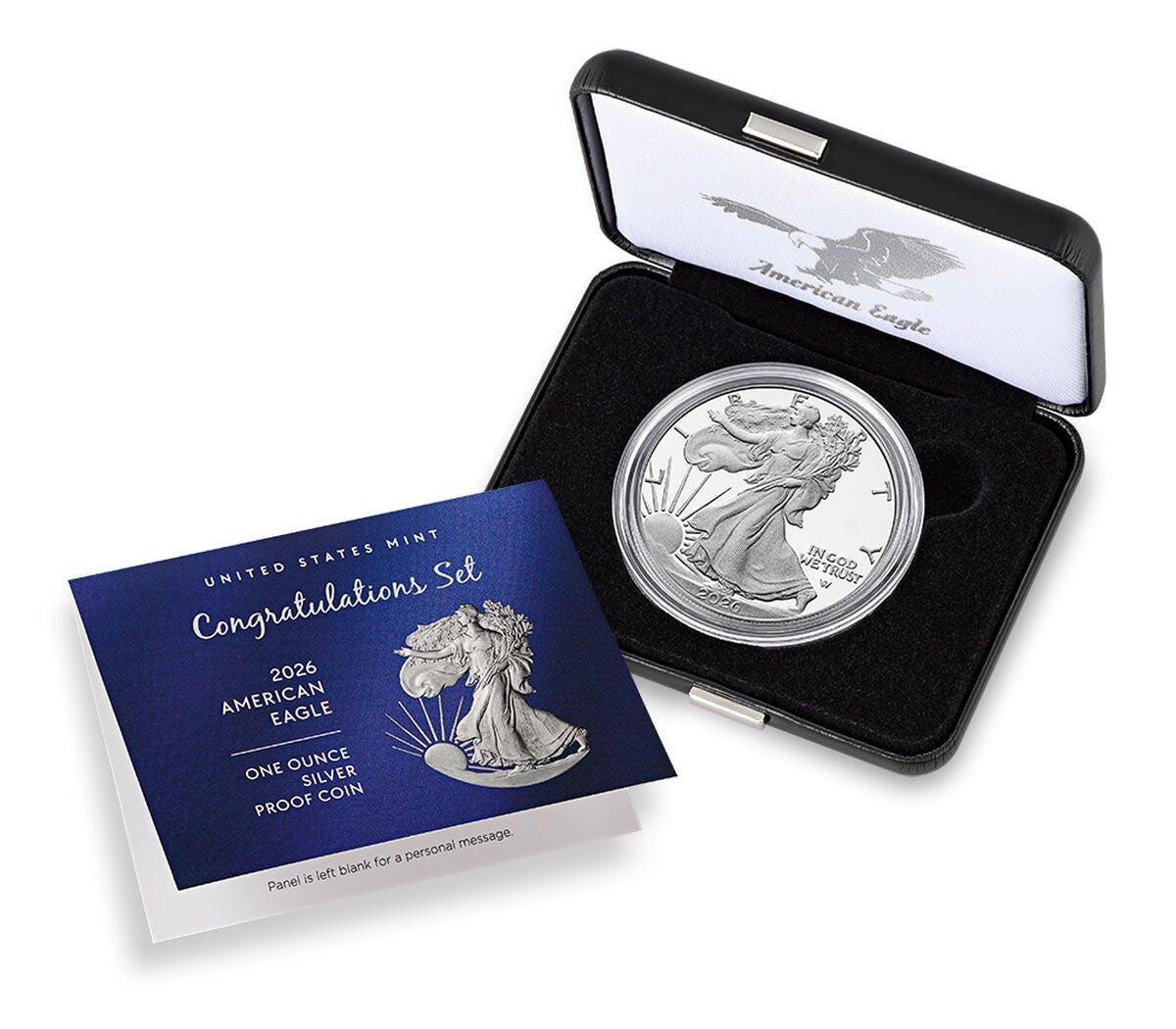 2026-P Proof Silver Eagle Congratulations Set OGP