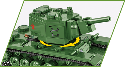 KV-2 Heavy Tank 1:48: Set #2731 Cobi