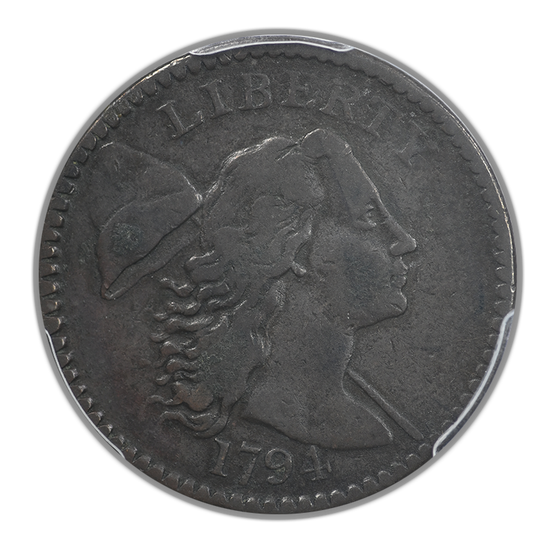 1794 Liberty Cap Large Cent 1C PCGS F15 S-43 Head of 1794