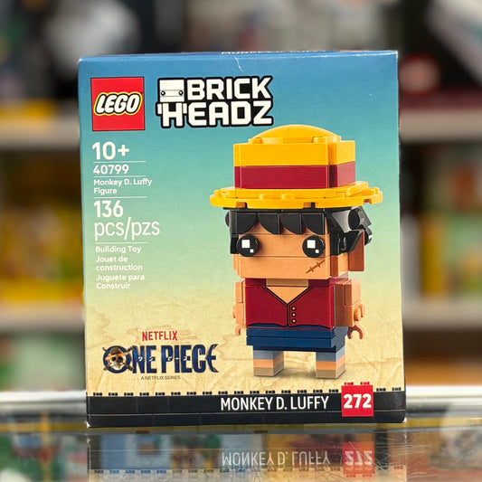 Monkey D. Luffy Figure, 40799 - BrickHeadz Set