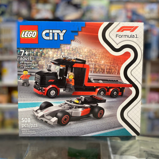 F1 Display Truck with Audi F1 Race Car, 60493 - City Set