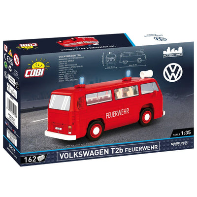 Volkswagen T2b Feuerwehr Fire Van: COBI Set #24622