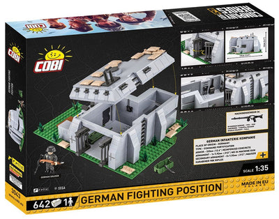 COBI COMPANY OF HEROES 3 German Fighting Position: Set #3043