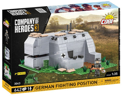 COBI COMPANY OF HEROES 3 German Fighting Position: Set #3043