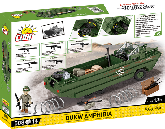 COBI Dukw Amphibia Landing Vehicle: Set #3110