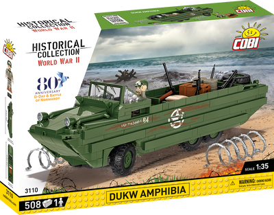 COBI Dukw Amphibia Landing Vehicle: Set #3110