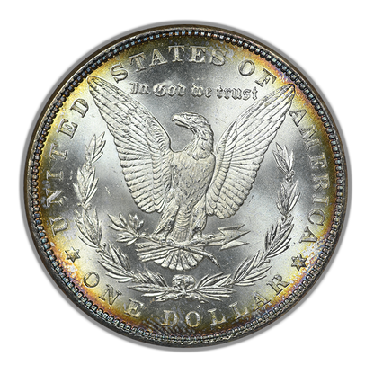 1885 Morgan Dollar $1 NGC Fatty MS65