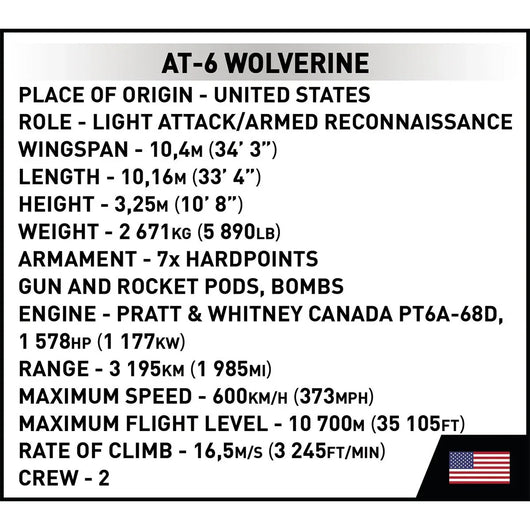 Beechcraft AT-6 Wolverine Turboprop: COBI Set #5905