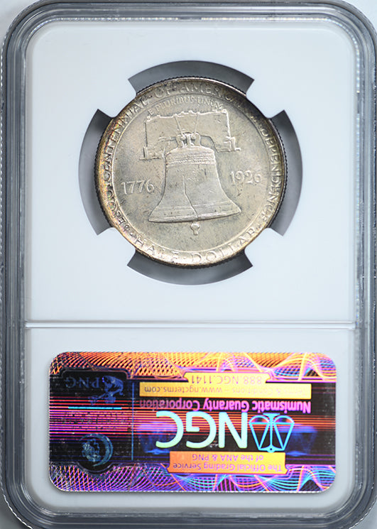 1926 American Sesquicentennial Classic Commemorative Half Dollar 50C NGC MS64 CAC
