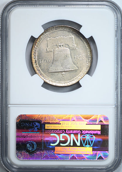 1926 American Sesquicentennial Classic Commemorative Half Dollar 50C NGC MS64 CAC
