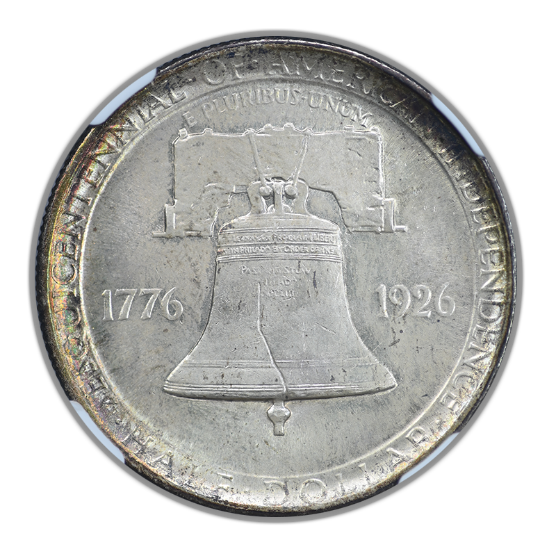 1926 American Sesquicentennial Classic Commemorative Half Dollar 50C NGC MS64 CAC
