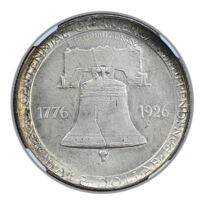 1926 American Sesquicentennial Classic Commemorative Half Dollar 50C NGC MS64 CAC