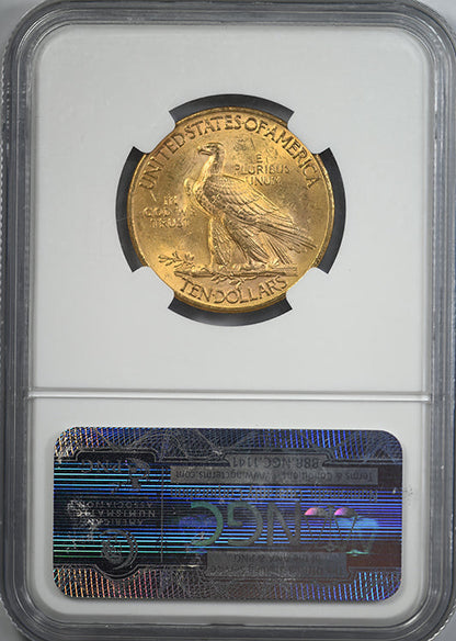 1932 Indian Head Gold Eagle $10 NGC MS62