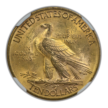 1932 Indian Head Gold Eagle $10 NGC MS62
