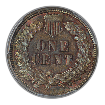 1888 Indian Head Cent 1C PCGS MS63BN - TONED!