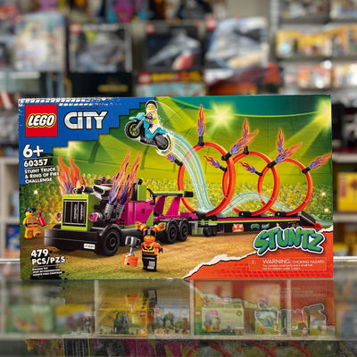 Stunt Truck & Ring of Fire Challenge, 60357 - City Set