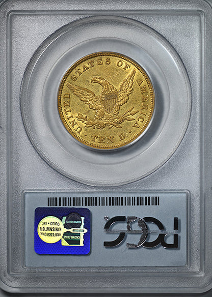 1839/8 Liberty Head Gold Eagle $10 PCGS AU50 - Type of 1838