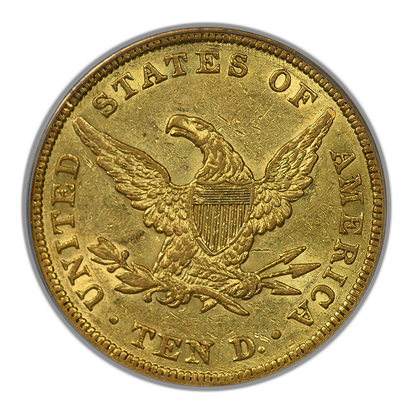 1839/8 Liberty Head Gold Eagle $10 PCGS AU50 - Type of 1838