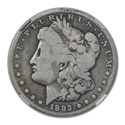 1893 Morgan Dollar $1 NGC G4