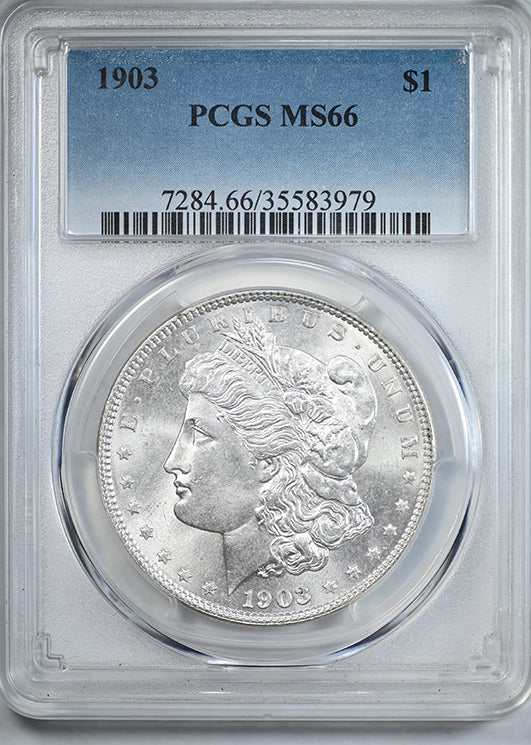1903 Morgan Dollar $1 PCGS MS66