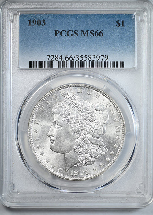 1903 Morgan Dollar $1 PCGS MS66