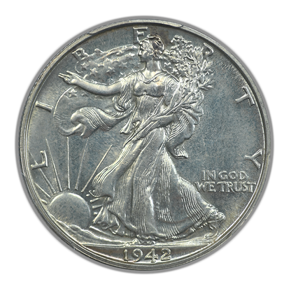 1942 Proof Walking Liberty Half Dollar 50C PCGS PR63