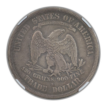 1876-S Trade Dollar T$1 NGC VF35
